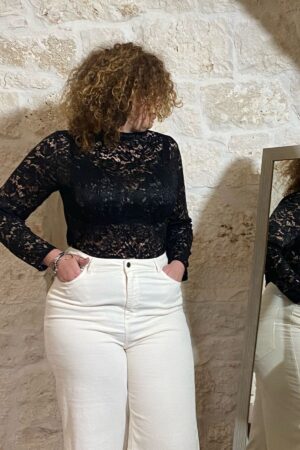 BODY IN PIZZO NERO