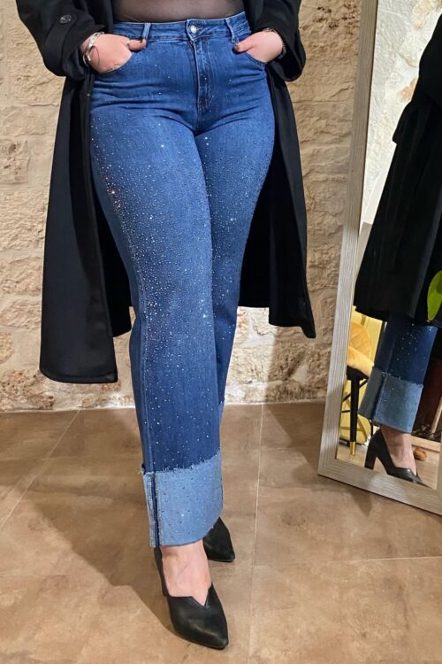 DENIM CON PAIETTES